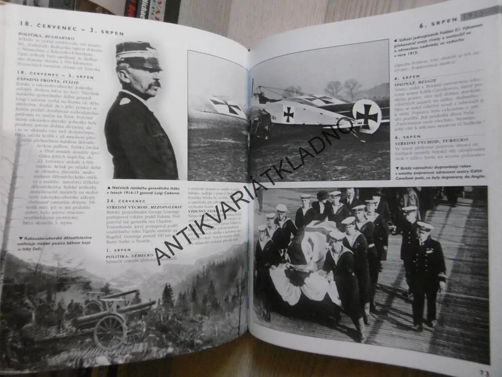 PRVNÍ SVĚTOVÁ VÁLKA DEN PO DNI, IAN WESTWELL, *an