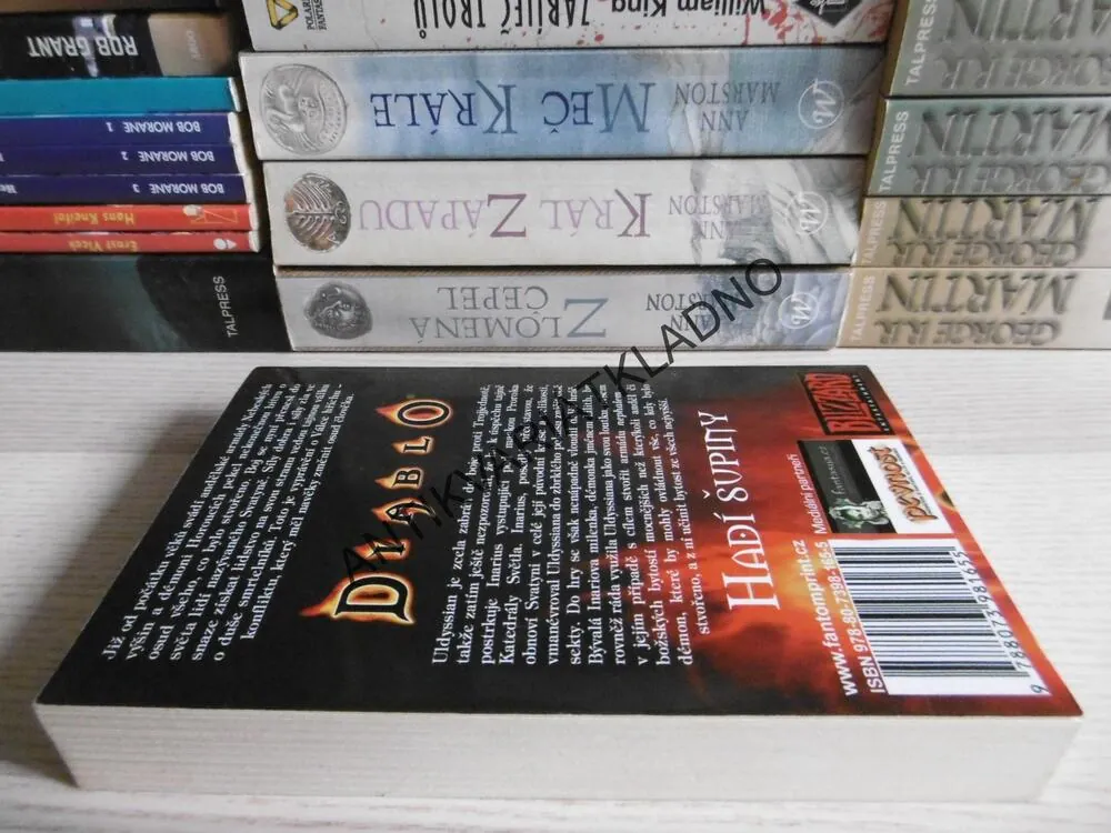DIABLO, HADÍ ŠUPINY, RICHARD A.KNAAK, **an