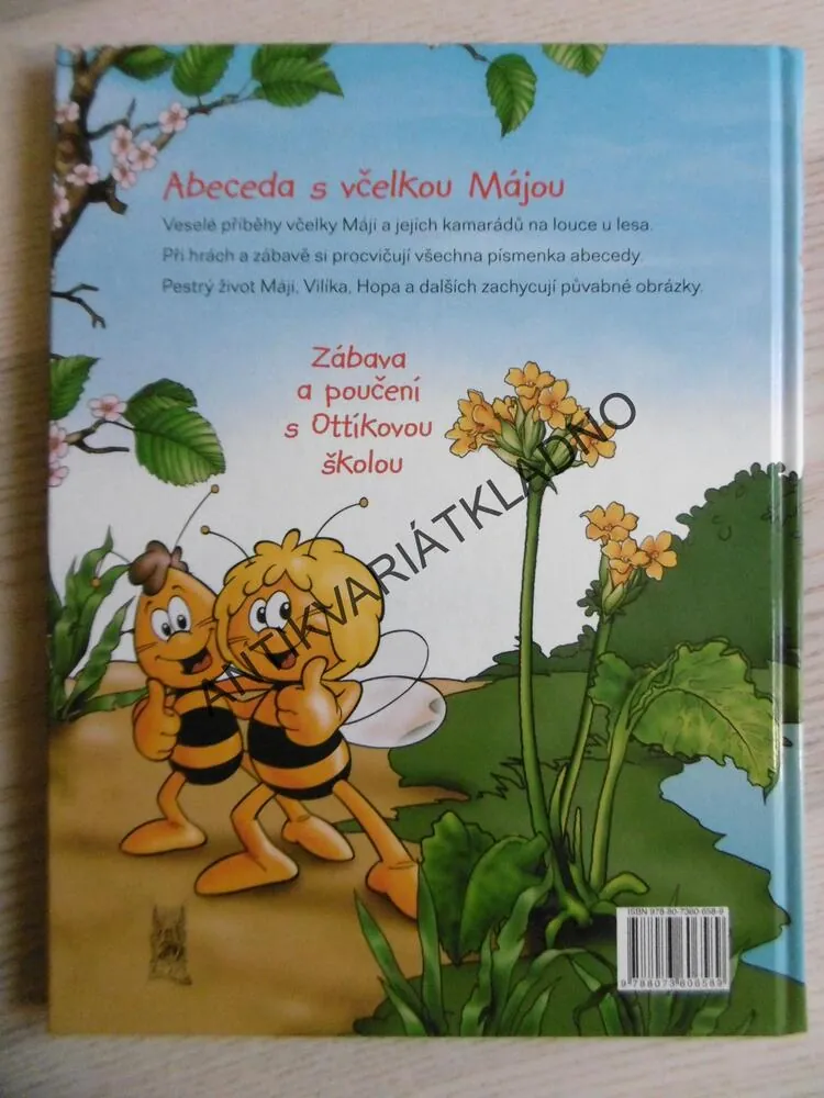 SLABIKÁŘ VČELKY MÁJI, OTTÍKOVA ŠKOLA, VČELKA MÁJA **an