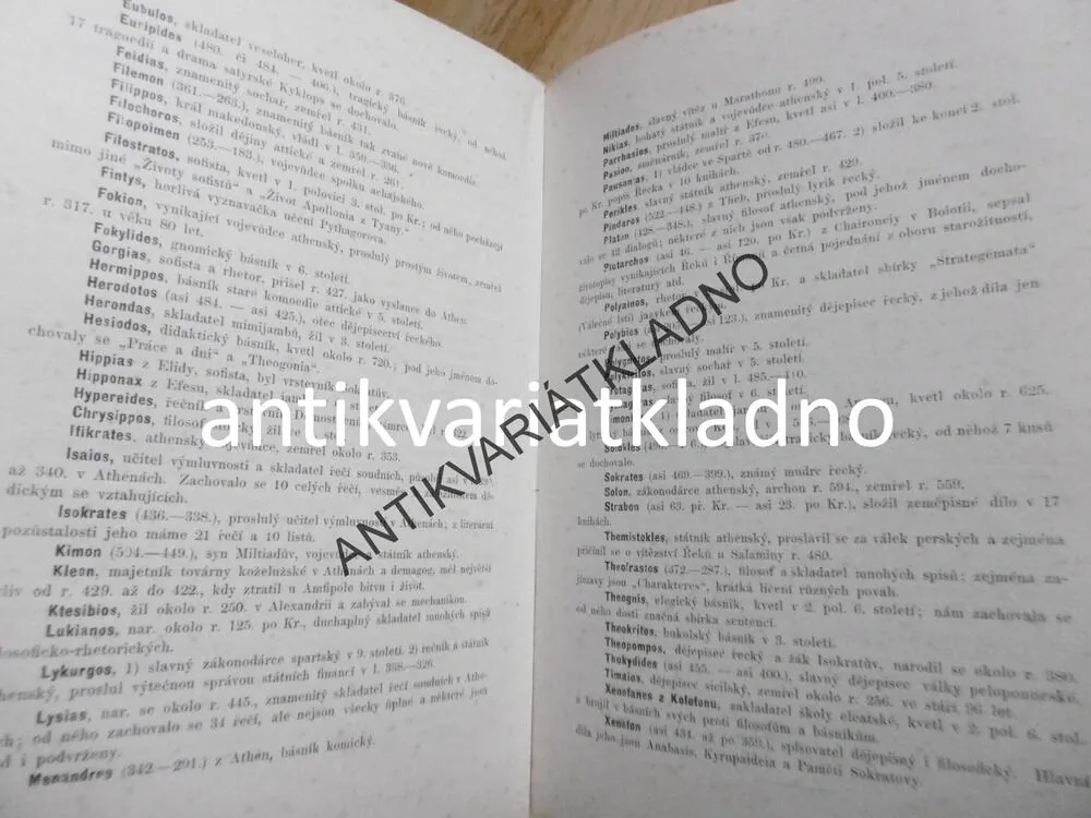 KULTURNÍ OBRÁZKY ZE STARÉHO ŘECKA, ŘECKO