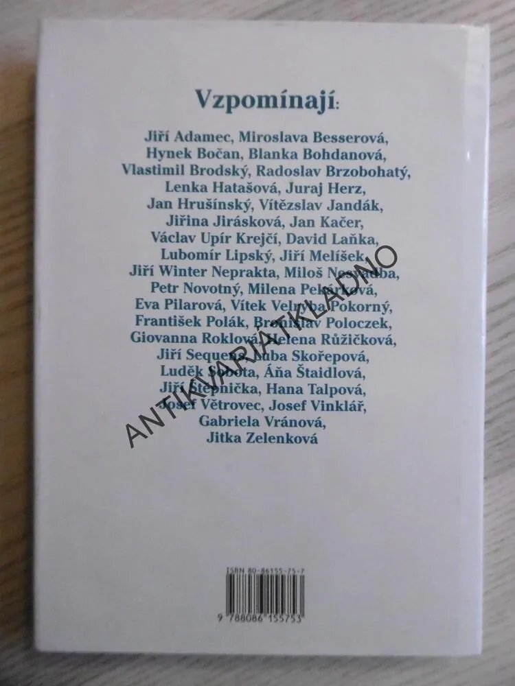 TAKOVÝ BYL JIŘÍ SOVÁK, BESSEROVÁ, **an