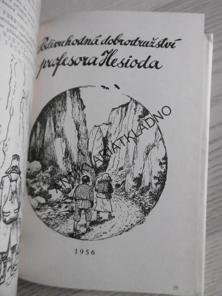 ČTYŘI KNIHY WABIHO STÁRCE O JESKYNÍCH A JESKYŇÁŘÍCH, 1986,, **an
