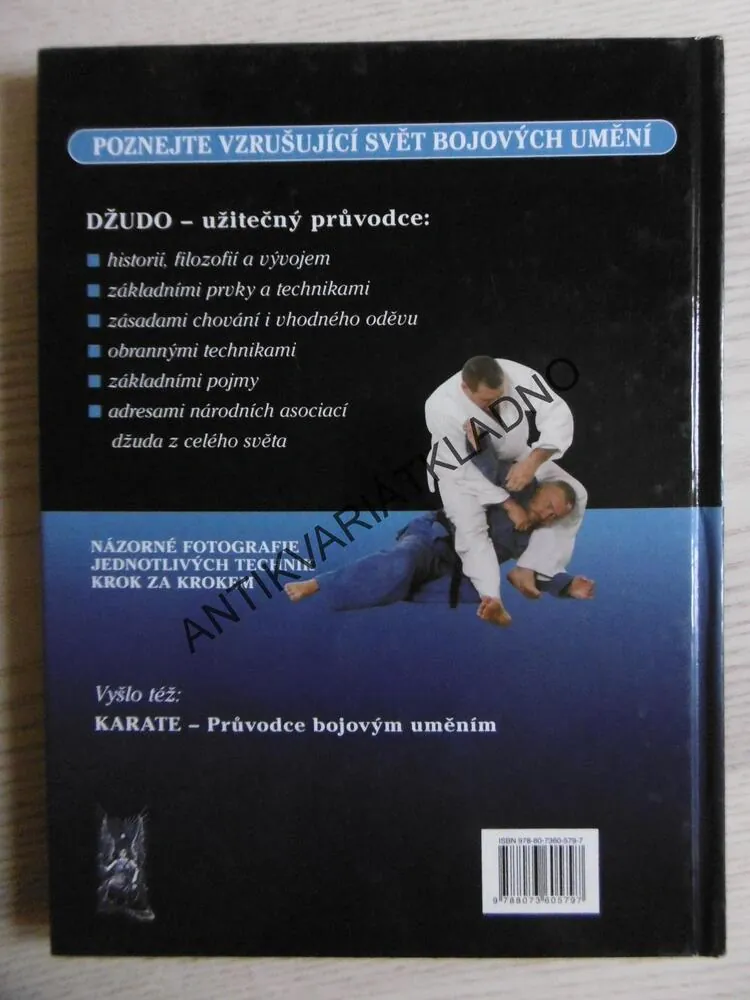 DŽUDO, PRŮVODCE BOJOVÝM UMĚNÍM,ALEX BUTCHER, **an