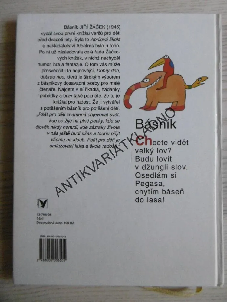 DOBRÝ DEN, DOBROU NOC, JIŘÍ ŽÁČEK, **an