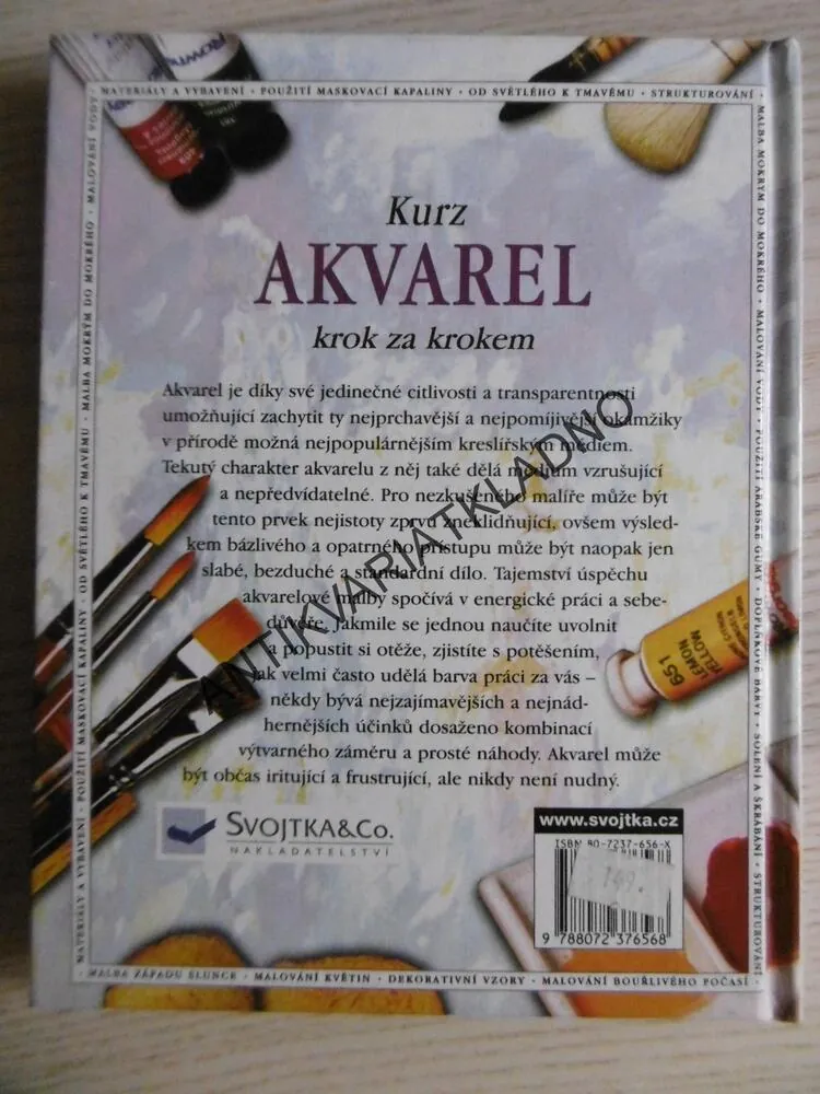 KURZ AKVAREL, KROK ZA KROKEM, **an