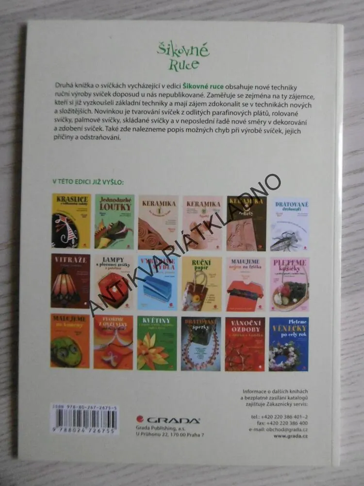 SVÍČKY, JAROSLAV ŠABATKA, **an
