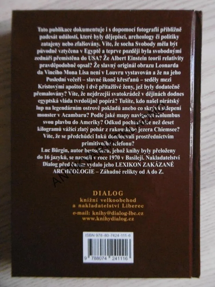 LEXIKON ZAKÁZANÉ HISTORIE, LUC BURGIN, **an