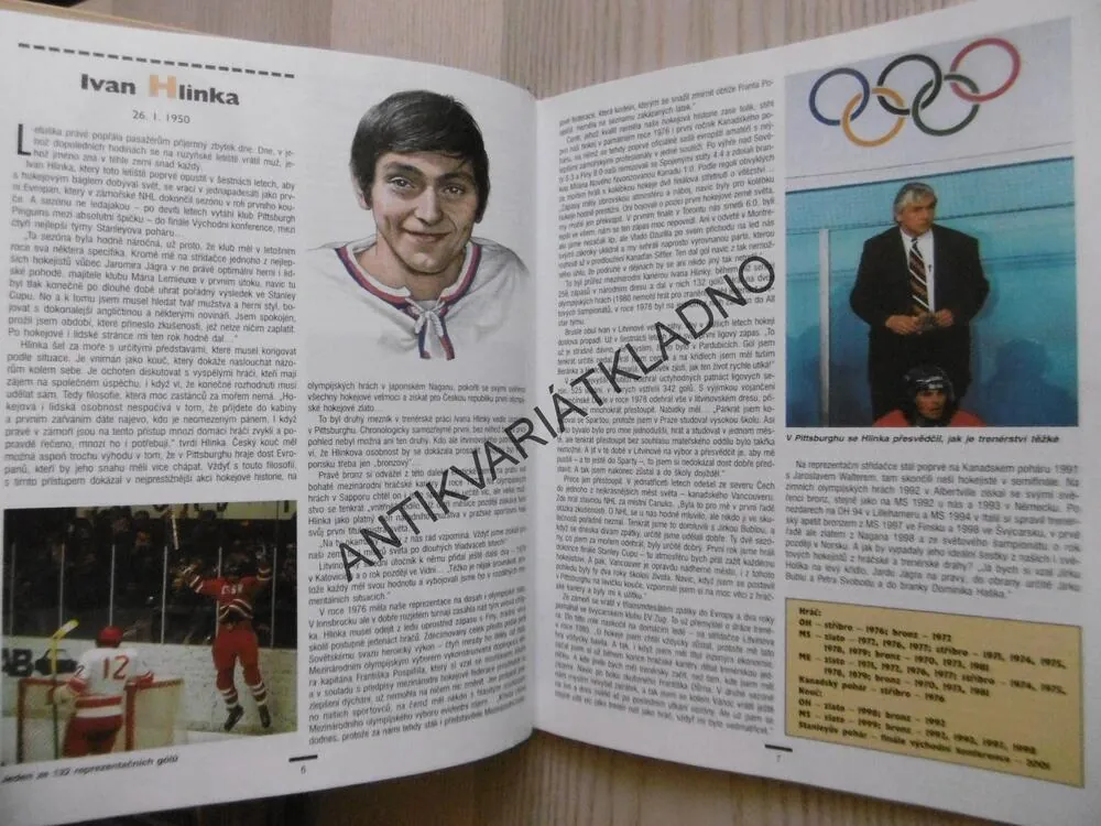 HVĚZDY ČESKÉHO SPORTU 2., KIRCHNER, SLEPIČKA, **an