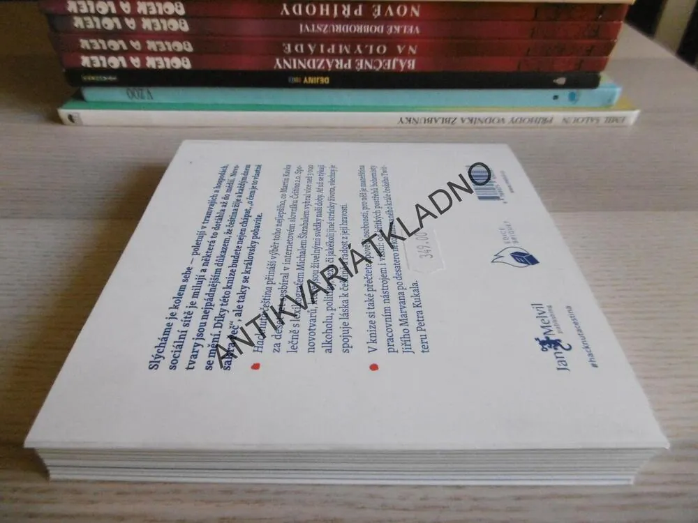 HACKNUTÁ ČEŠTINA, NEORTODOXNÍ SLOVNÍK DNEŠNÍ MATEŘŠTINY, KAVKA, ŠKRABAL, **an