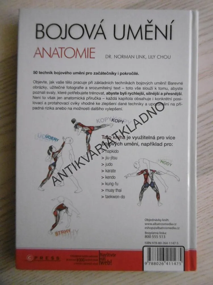 BOJOVÁ UMĚNÍ, ANATOMIE, NORMAN LINK, SPORT, **an