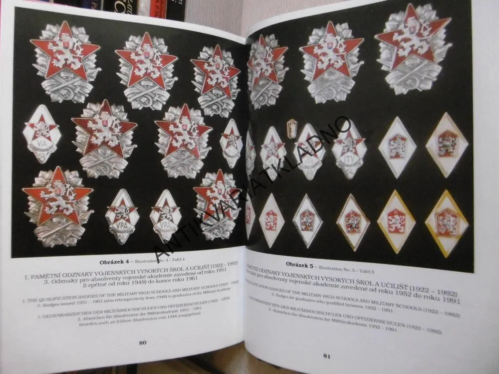 ČESKOSLOVENSKÉ A ČESKÉ VOJENSKÉ ODYNAKY (1922-1997), ZDENĚK KRUBL, **an