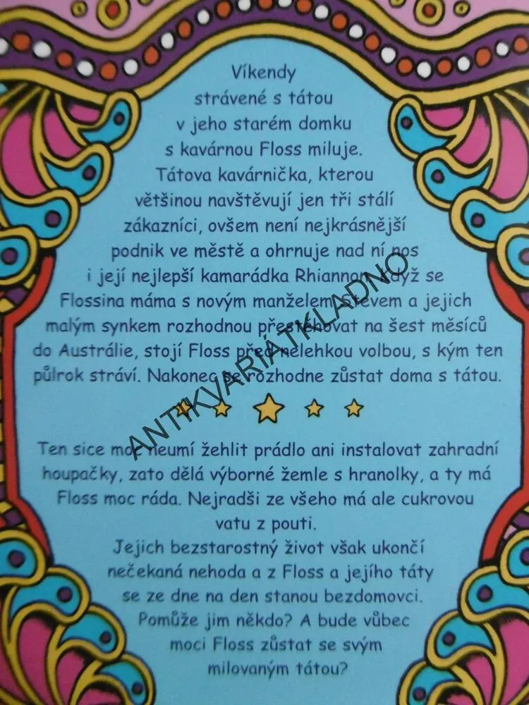CUKROVÁ VATA, JACQUELINE WILSONOVÁ, **an