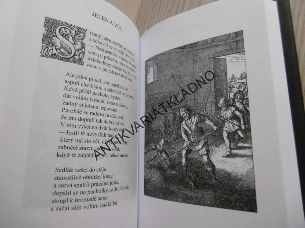 BAJKY, EZOP, VÁCLAV HOLLAR, **an