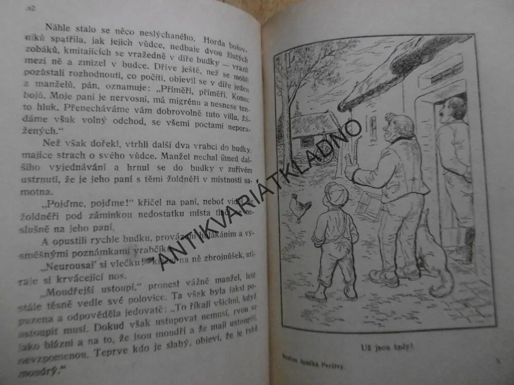 RODINA ŠPAČKA PERČIVY, J.R.HRADECKÝ, JOSEF LADA,