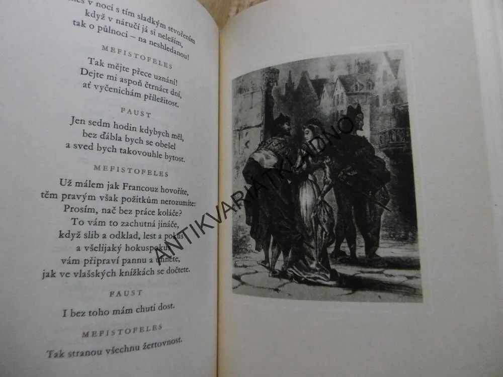 FAUST, J.W.GOETHE, DE LACROIX, **an