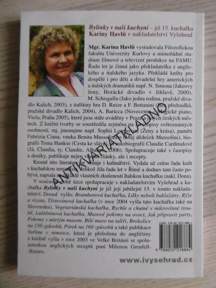 BYLINKY V NAŠÍ KUCHYNI, KARINA HAVLŮ, **an