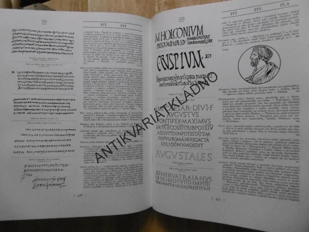 SLOVNÍK ANTICKÉ KULTURY, ANTIKA, ŘECKO, 1974, **an
