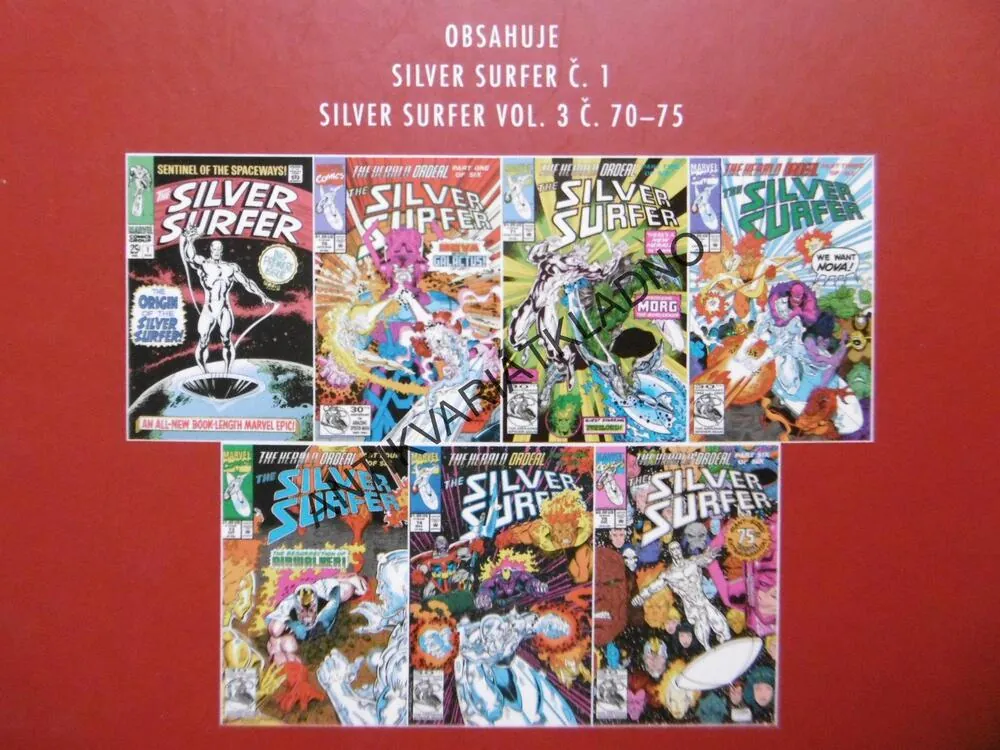 SILVER SURFER, KOMIKS MARVEL 40., **an