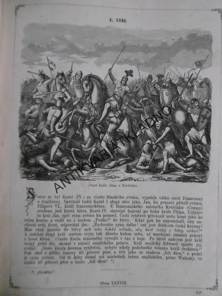 DĚJEPISNÉ OBRAZY MLÁDEŽI ČESKOSLOVENSKÉ, 1880
