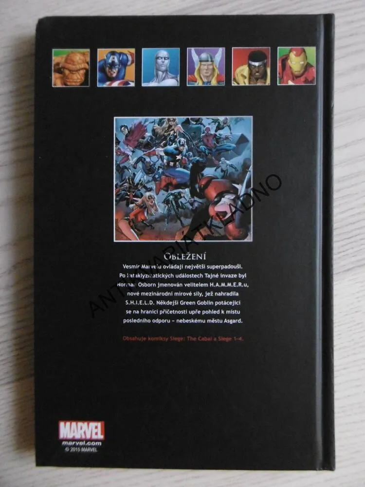 OBLEŽENÍ, KOMIKS MARVEL 59., **an