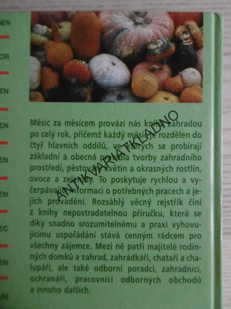 DVANÁCT MĚSÍCŮ V ZAHRADĚ, HOBBY, **an