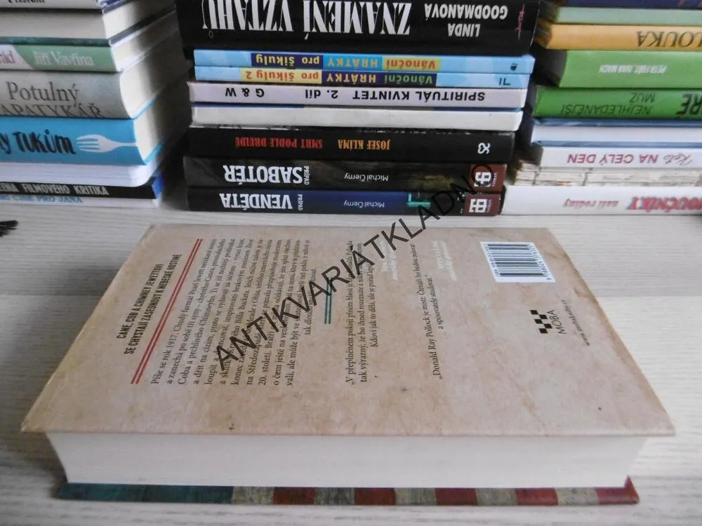 NEBESKÁ HOSTINA, DONALD RAY POLLOCK, **an