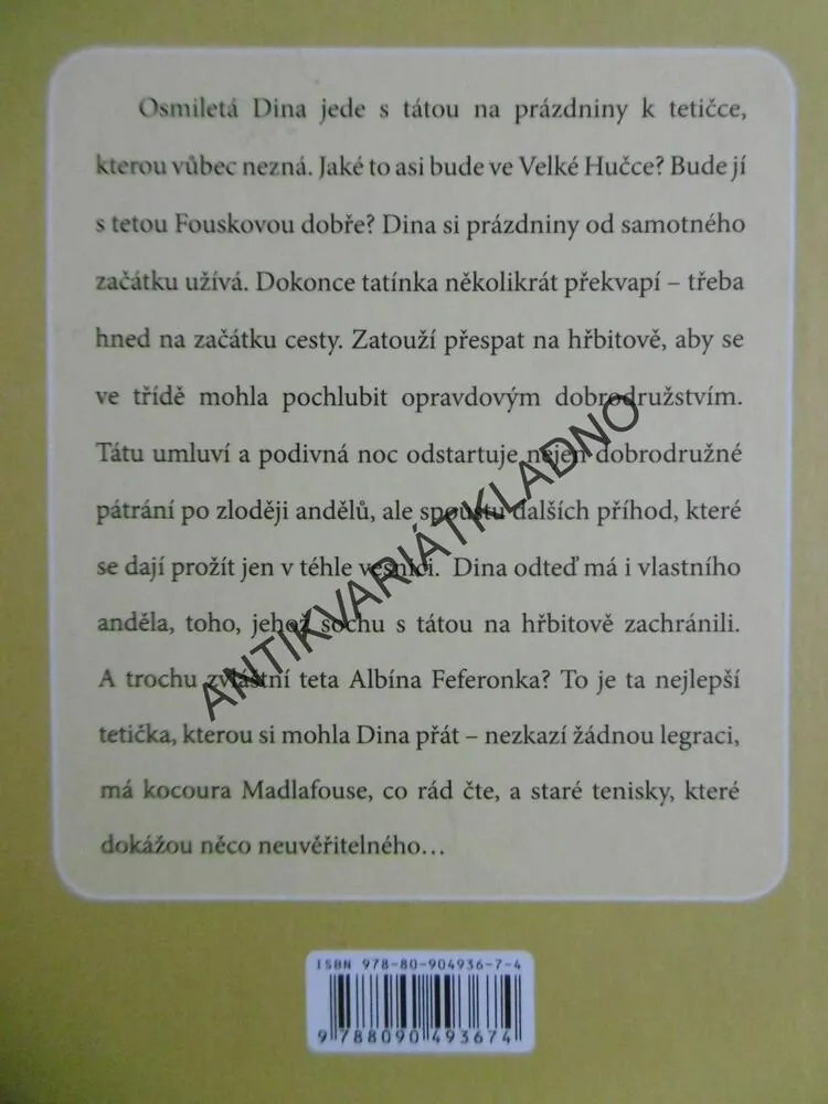 DINA A TAJEMSTVÍ STARÝCH TENISEK, MARIE KŠAJTOVÁ, **an