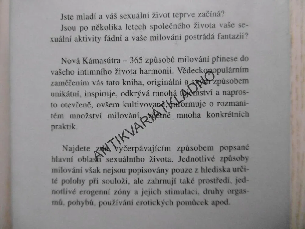NOVÁ KÁMASÚTRA, 365 ZPŮSOBŮ MILOVÁNÍ, VÁCLAV BUDINSKÝ, **an