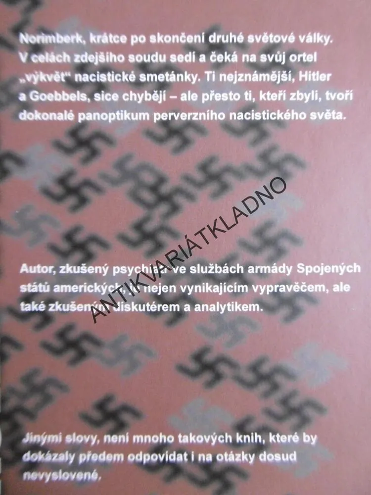 MUŽI KOLEM HITLERA, DOUGLAS M. KELLEY, **an