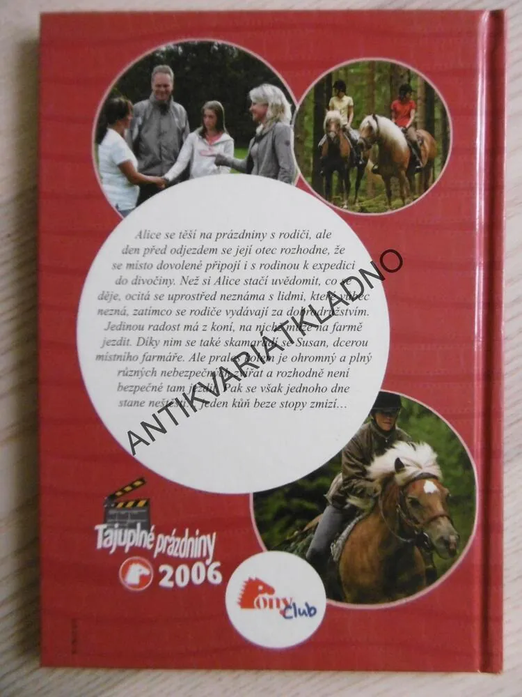 ZTRACENA V DIVOČINĚ, R.E.TORESEN, TAJUPLNÉ PRÁZDNINY 2006, **an