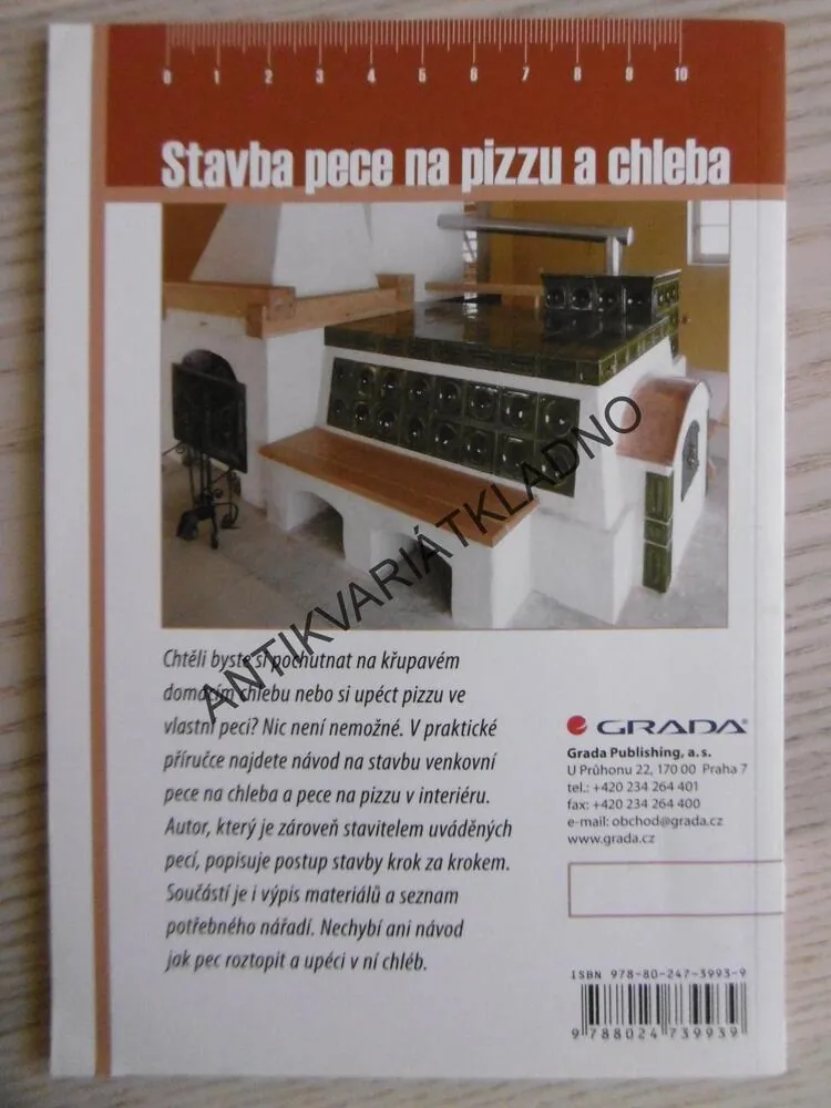 STAVBA PECE NA PIZZU A CHLEBA V DOMĚ I V ZAHRADĚ, JAROSLAV ZÁVACKÝ, **an