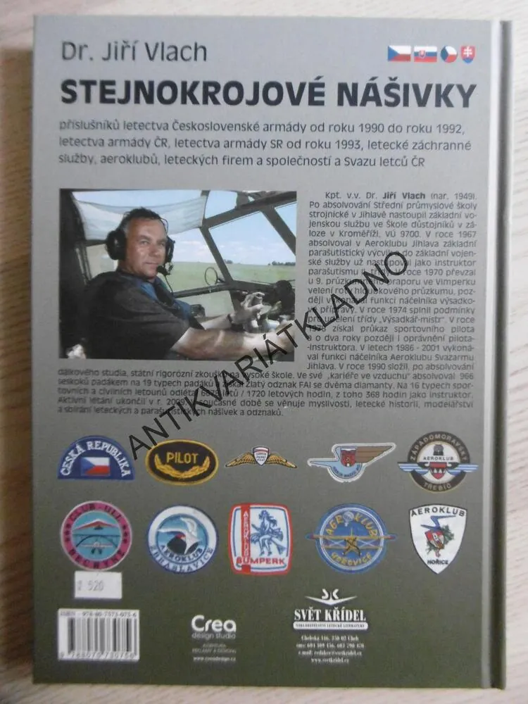 STEJNOKROJOVÉ NÁŠIVKY, DR. JIŘÍ VLACH, **an