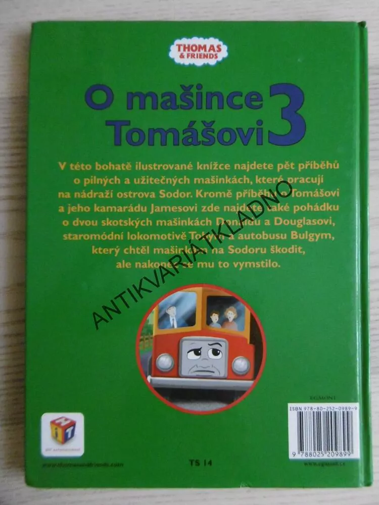 O MAŠINCE TOMÁŠOVI 3, W. A CH. AWDRY, **an