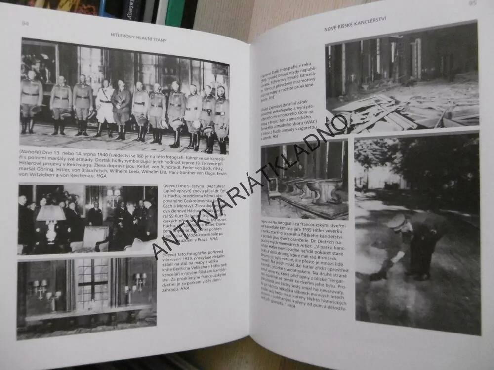 HITLEROVY HLAVNÍ STANY, Z PIVNICE DO BUNKRU, 1920 - 1945, BLAINE TAYLOR, **an