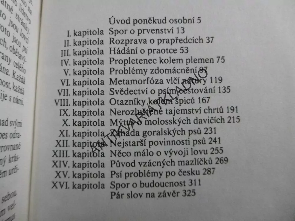 HISTORIE PSÍHO RODU, HELENA KHOLOVÁ, **an