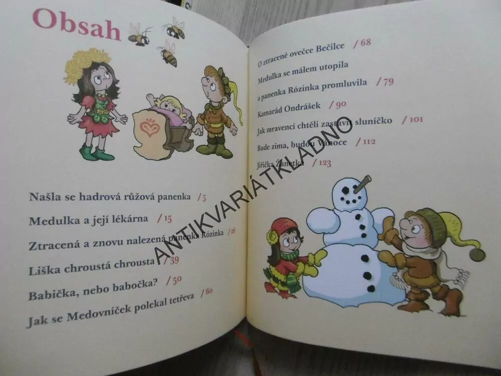 MEDOVNÍČEK, MEDUNKA A PANENKA RÓZINKA, JAN LEBEDA, **an