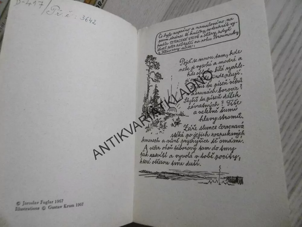 KRONIKA ZTRACENÉ STOPY, JAROSLAV FOGLAR, **an