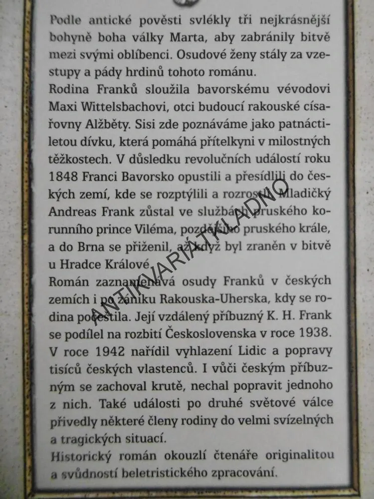 SVLEČENI BOHYNĚMI, PETR FRANK, **an