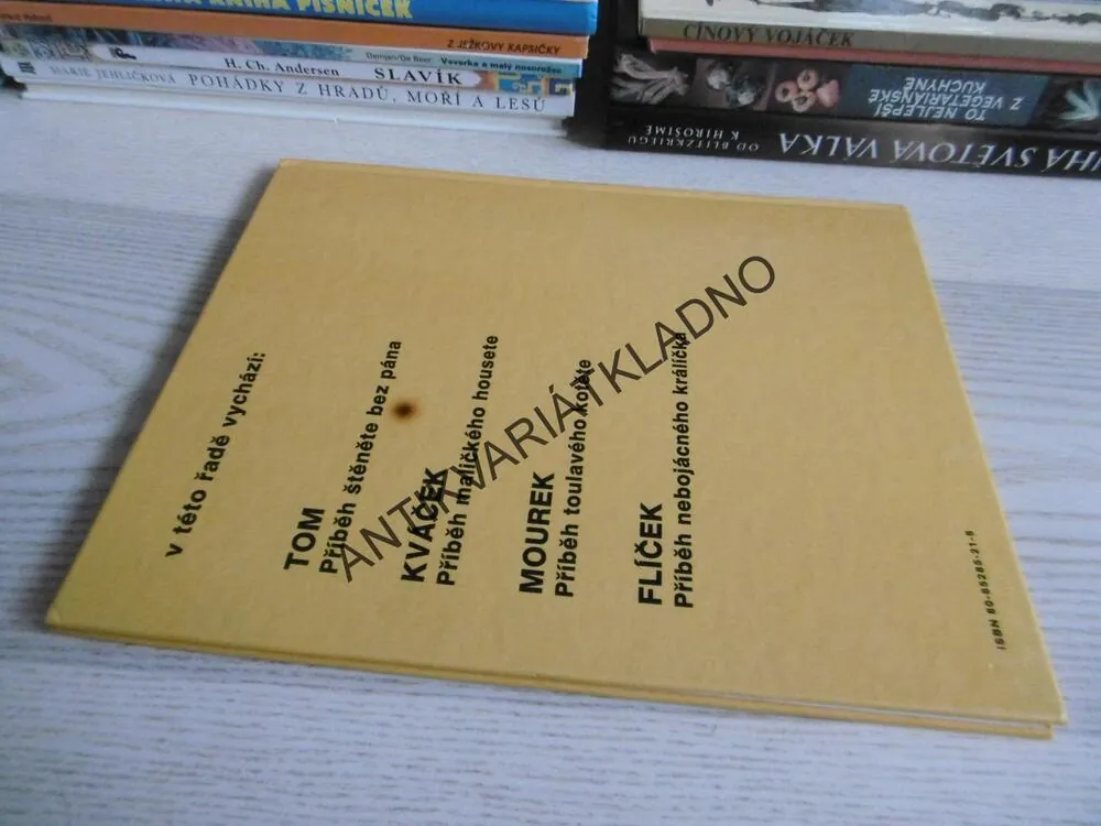 KDE NAJDE NOVÉ KAMARÁDY TOM, PŘÍBĚH ŠTĚNĚTE BEZ PÁNA, PETER HOLEINONE, NEMO, 1992, **an