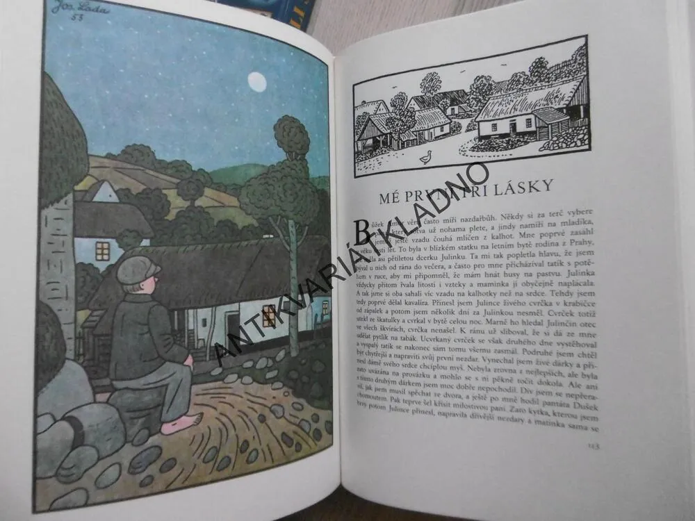KRONIKA MÉHO ŽIVOTA, JOSEF LADA, 1974, **an