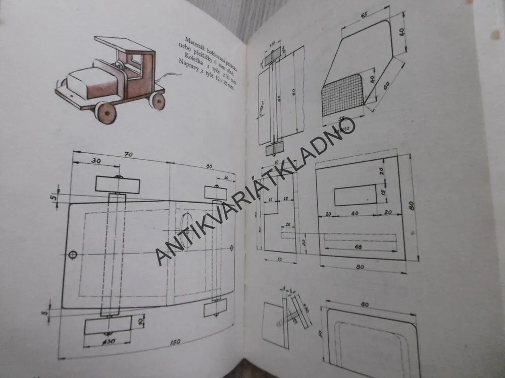 CO SI VYROBÍME ZE DŘEVA, JAROSLAV HANZLÍČEK, **an