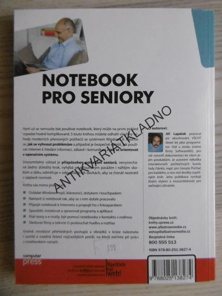 NOTEBOOKY PRO SENIORY, JIŘÍ LAPÁČEK, **an