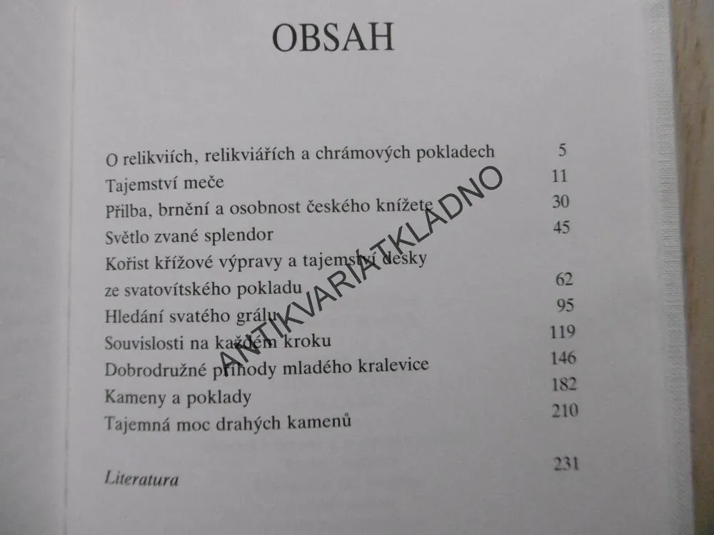 TAJEMSTVÍ CHRÁMOVÝCH POKLADŮ, ANNA BAUEROVÁ, JAROSLAV BAUER, **an