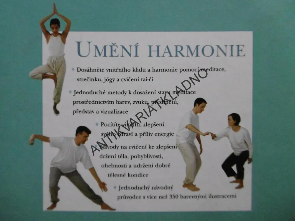 UMĚNÍ HARMONIE, MEDITACE, JÓGA, STREČINK