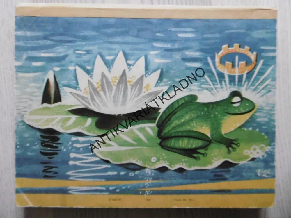 ŽABÍ KRÁL, VOJTĚCH KUBAŠTA, 1970, PROSTOROVÉ LEPORELO,