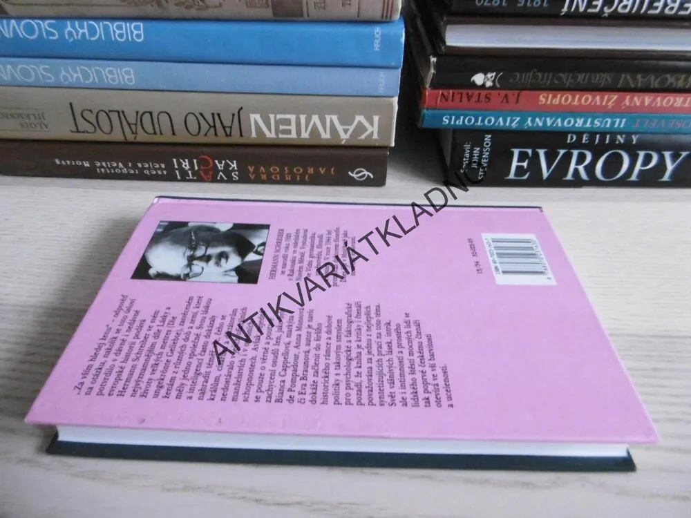 LÁSKY A ŽIVOTY VELKÝCH METRES, HEMANN SCHREIBER, **an