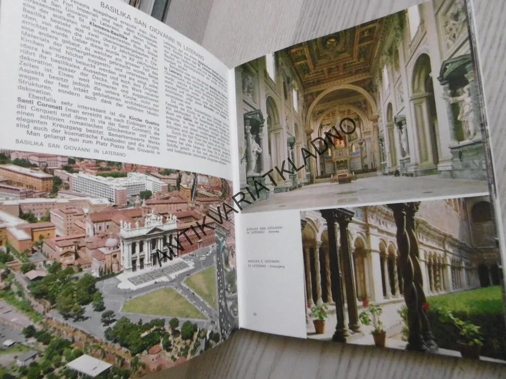 ŘÍM A VATIKÁN, ROM UND VATIKAN, NĚMECKY, **an