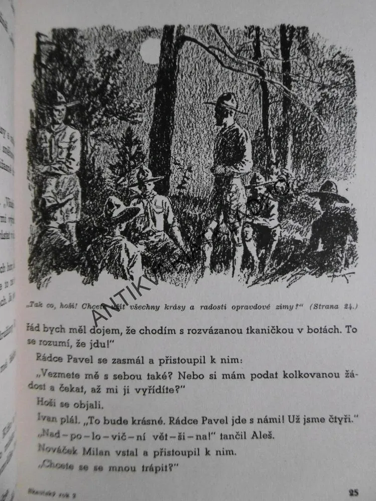 SKAUTSKÝ ROK DRUŽINY KAMZÍKŮ, JOSEF NOVÁK, SKAUT, JUNÁK 1938