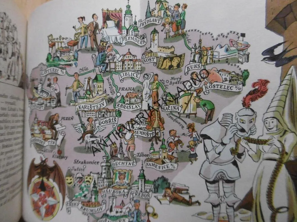 ČESKOSLOVENSKO ZEMĚ NEZNÁMÁ- ČECHY, SVOBODA, TUČKOVÁ, 1964
