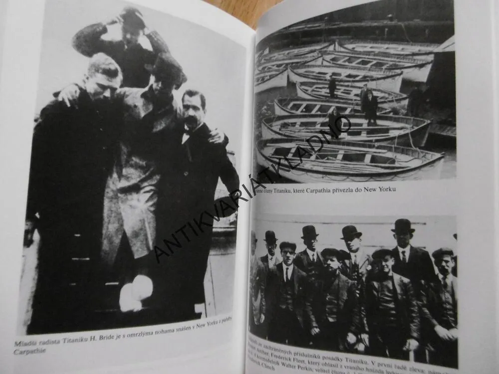 TITANIC, NÁMOŘNÍ LOĎ, MILOŠ HUBÁČEK,